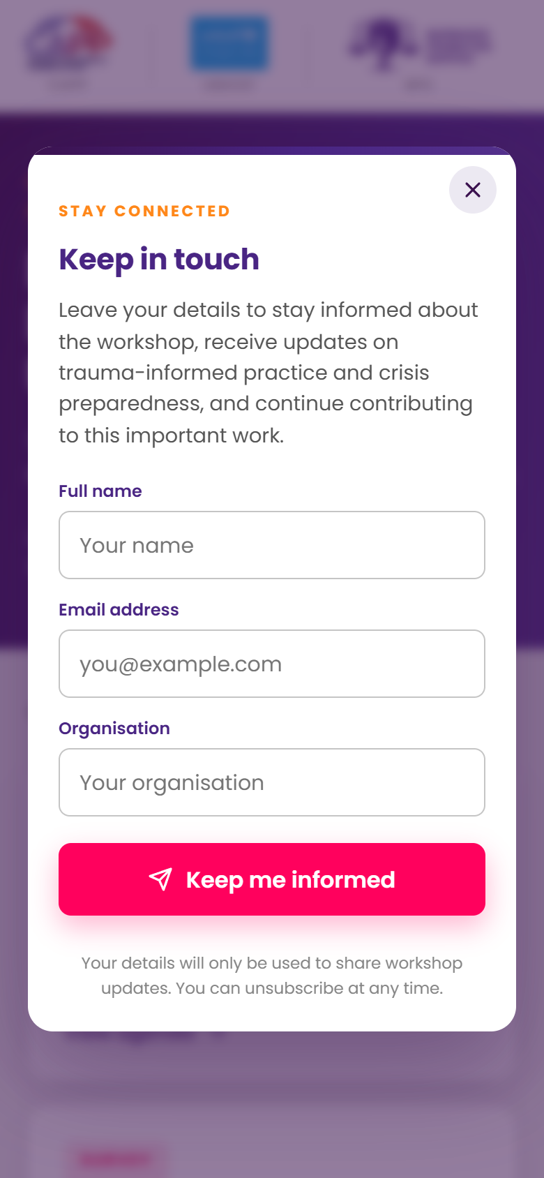 Cohort 2 site, mobile
